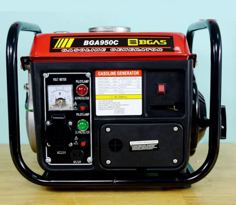 Máy Phát Điện Chạy Xăng Mini 2 Thì 650W BGAS BGA1000C