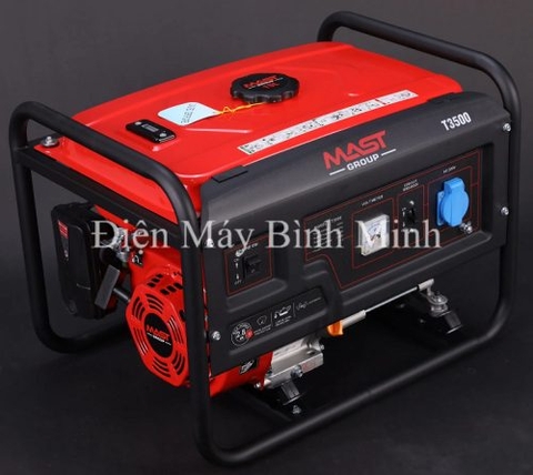 Máy Phát Điện Chạy Xăng 2.8Kw Mast T3500