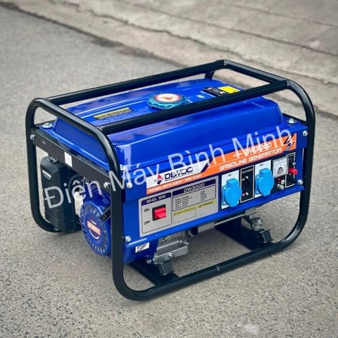 Máy Phát Điện Chạy Xăng 3Kw Dewoo DW3000
