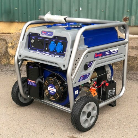 Máy Phát Điện Chạy Xăng 5Kw Shinko SH8500EXS (có đề)
