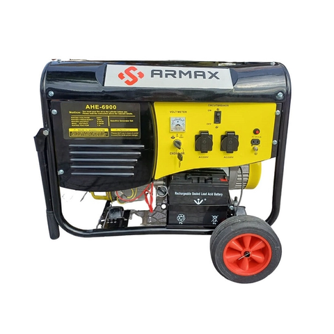 Máy Phát Điện Chạy Xăng 6Kw Armax AHE-8900 Có Đề
