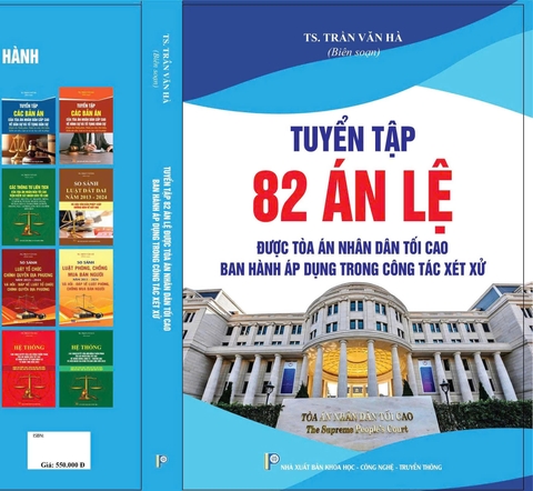 Tuyển tập 82 án lệ được tòa án nhân dân tố cao ban hành áp dụng công tác xét xử
