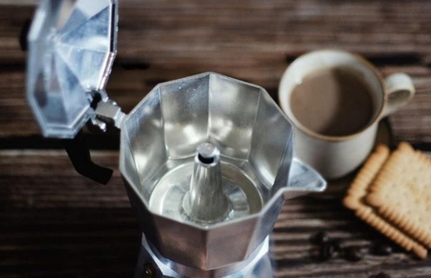 BÌNH PHA CÀ PHÊ NHÔM KIỂU Ý