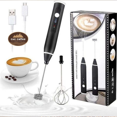 MÁY TẠO BỌT CAFE 2 ĐẦU