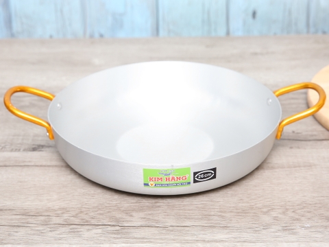 CHẢO NHÔM QUAI VÀNG KIM HẰNG