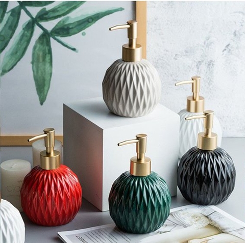 LỌ ĐỰNG NƯỚC RỬA TAY SỨ TRÒN