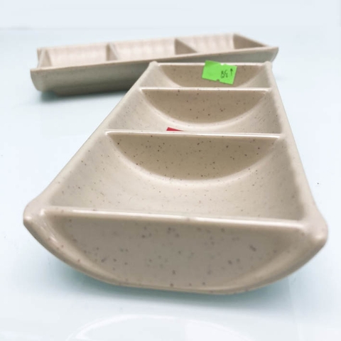 ĐĨA TƯƠNG NHÁM 3 NGĂN NÂU ĐÁ