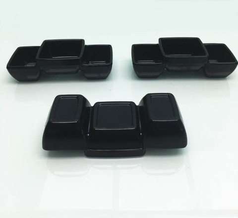 KHAY GIA VỊ CHẤM 3 NGĂN