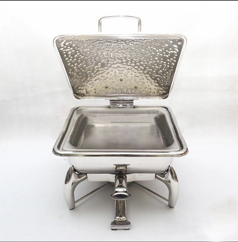 NỒI BUFFET HÂM NÓNG ĐỒ ĂN HÌNH VUÔNG NẮP SẦN