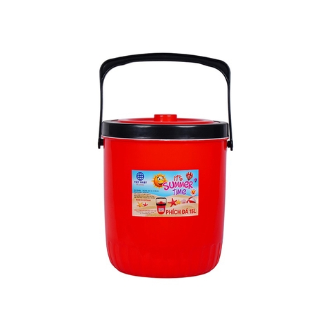 PHÍCH ĐỰNG ĐÁ NHỰA HÌNH TRÒN 15L