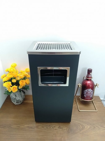 THÙNG RÁC GẠT TÀN LỚN HÌNH VUÔNG