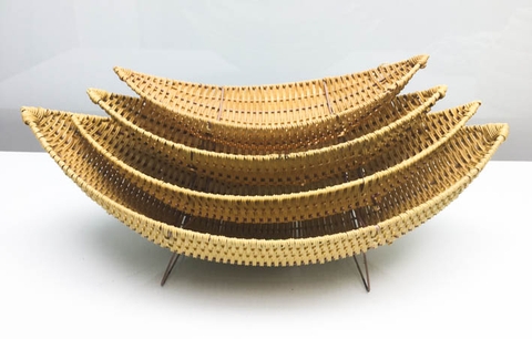 THUYỀN MÂY TRANG TRÍ