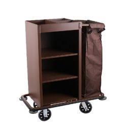 XE ĐẨY DỌN PHÒNG KHÁCH SẠN 3 TẦNG MẪU 2