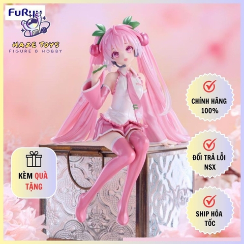 Mô Hình Hatsune Miku Sakura 2024 - Noodle Stopper Figure Chính Hãng (FuRyu)