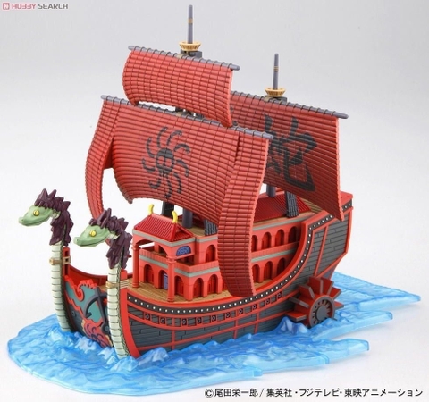 Mô hình tàu One Piece - Kuja Pirates - Mô hình chính hãng Bandai Nhật Bản