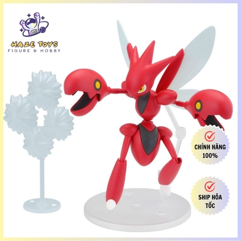 Mô Hình Lắp Ráp Bandai Pokemon PLAMO Pokepla Scizor