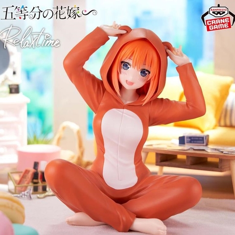 Mô Hình Nakano Yotsuba, Gotoubun no Hanayome Nhà Có 5 Nàng Dâu - Relax Time (Bandai Spirits) Figure
