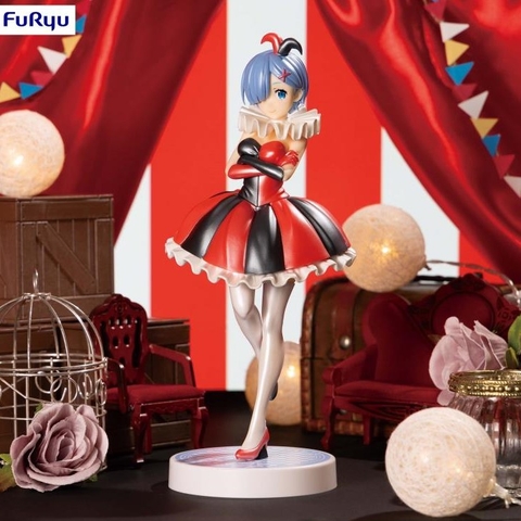[Chính hãng] Mô Hình Re:Zero Starting Life in Another World Rem - Circus Pearl Color Ver. - SSS Figure (Furyu)