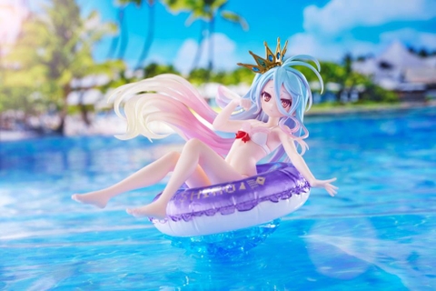 Mô Hình Shiro Renewal Ver., No Game No Life - Aqua Float Girls (Taito) Figure Chính Hãng Nhật