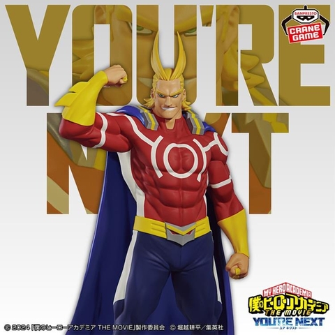 [Chính Hãng] Mô Hình My Hero Academia - You're Next Vol.3 - All Might (Banpresto)