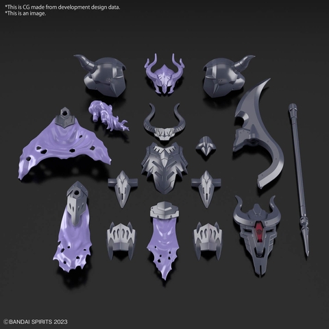 Mô hình phụ kiện Bandai 30MF Class Up Armor (Rosan Warrior)
