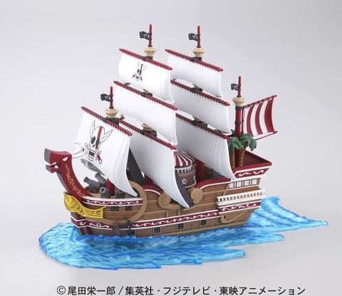 Mô hình tàu One Piece (15cm) - Red Force (Băng tóc đỏ) - Chính hãng Bandai Nhật Bản