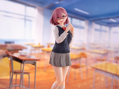 Mô Hình Amano Ririsa Uniform Ver., 2.5-jigen no Yuuwaku - Glitter & Glamours (Bandai Spirits) Figure