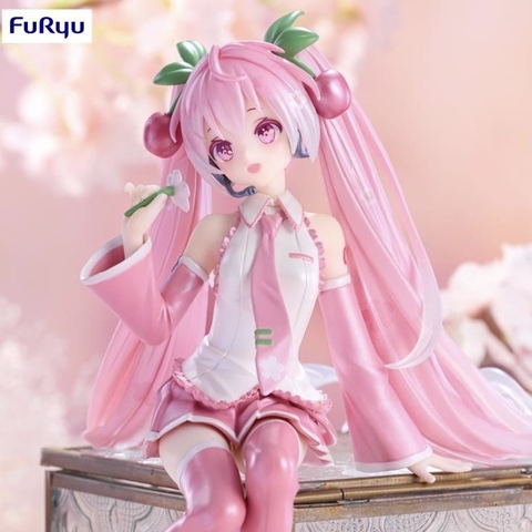 Mô Hình Hatsune Miku Sakura 2024 - Noodle Stopper Figure Chính Hãng (FuRyu)