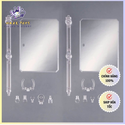 Đế trưng bày Bandai Action Base 7 (Clear Color) Mirror Sticker Set