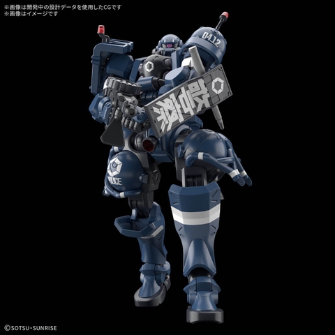 Mô Hình Lắp Ráp Bandai HG 1/144 Police Zaku