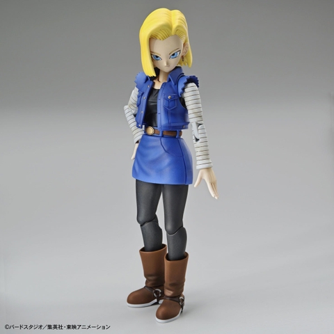 Mô hình Dragon Ball Figure-rise Standard Android 18 - Chính hãng bandai Nhật Bản