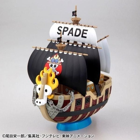 Mô hình tàu One Piece (15cm) - Spade Pirates Ship (Portgas D. Ace) - Chính hãng Bandai Nhật Bản