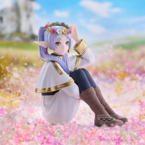 Mô Hình Frieren Beyond Journey's End - Espresto - Frieren - Flower Crown Figure Chính Hãng (Banpresto)