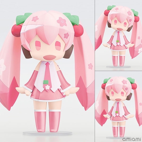 Mô hình Hatsune Miku - HELLO! GOOD SMILE - Sakura Miku Figure Chính Hãng