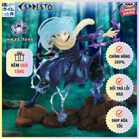 [Chính Hãng] Mô Hình That Time I Got Reincarnated as a Slime - Espresto Rimuru Tempest - Tempest Effect and Motions - (Special Color Ver.)