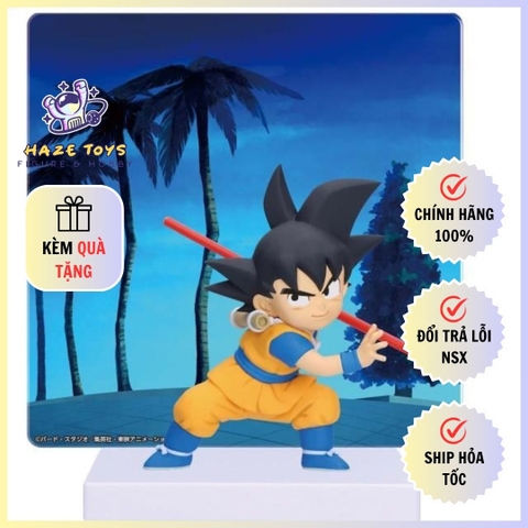 [Chính Hãng] Mô Hình Dragon Ball - Daima Son Goku Figure with Panel (Banpresto)