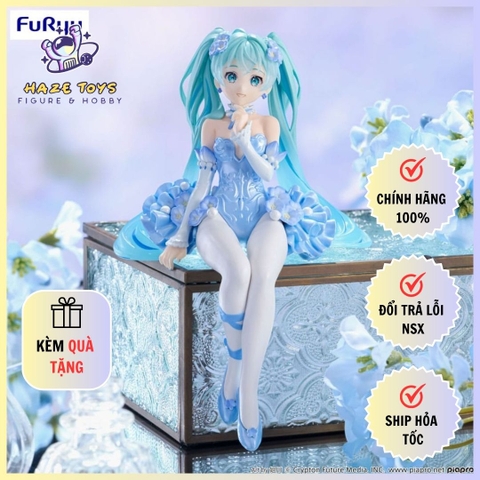 Mô Hình Hatsune Miku - Flower Fairy Nemophila Pail Blue Color Ver - Noodle Stopper Figure (Furyu)