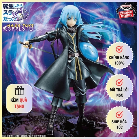 Mô Hình That Time I Got Reincarnated as a Slime - Espresto - Rimuru Tempest - Clear Materials - (Special Color Ver.) Figure