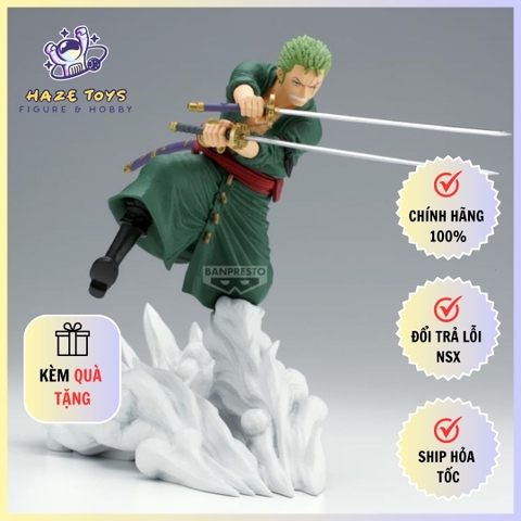 [Chính Hãng] Mô Hình One Piece - Senkozekkei - Roronoa Zoro - Egghead Arc (Banpresto)