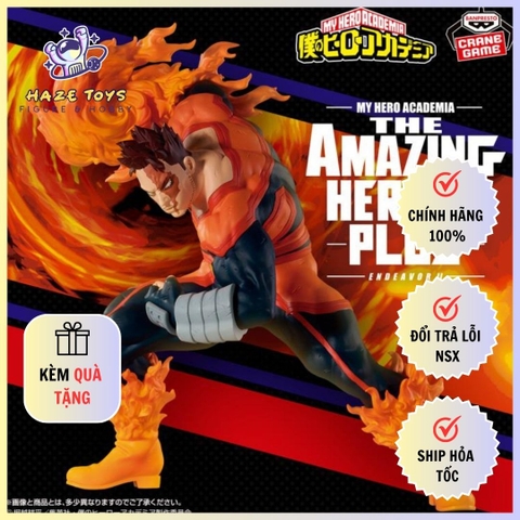 Mô Hình My Hero Academia - The Amazing Heroes Plus - Endeavor II Figure Chính Hãng (Banpresto)