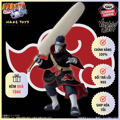 Mô Hình Naruto Shippuden - Vibration Stars - Kisame Hoshikagi Figure Chính Hãng (Banpresto)