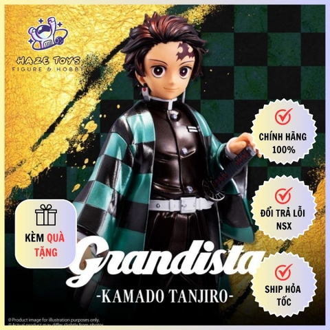 Mô Hình Demon Slayer - Kimetsu no Yaiba - Grandista - Tanjiro Kamado - Special Color Ver Figure Chính Hãng (Banpresto)