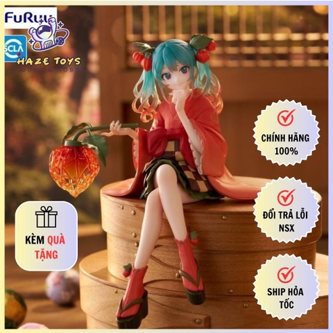 Mô Hình Hatsune Miku Hoozuki Ver., Flower Fairy, Noodle Stopper Figure - (FuRyu) Chính Hãng Nhật Bản