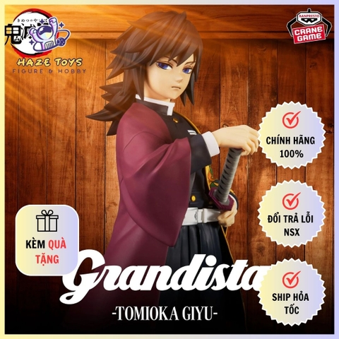 Mô hình Demon Slayer - Kimetsu no Yaiba - Grandista - Giyu Tomioka Figure (Banpresto)