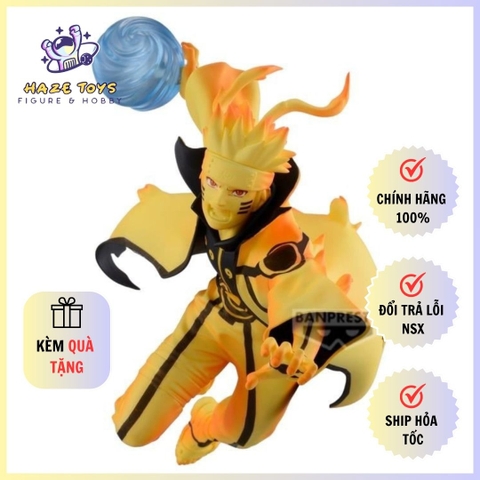 Mô Hình Naruto Shippuden - Naruto Uzumaki Figure Chính Hãng (Banpresto)