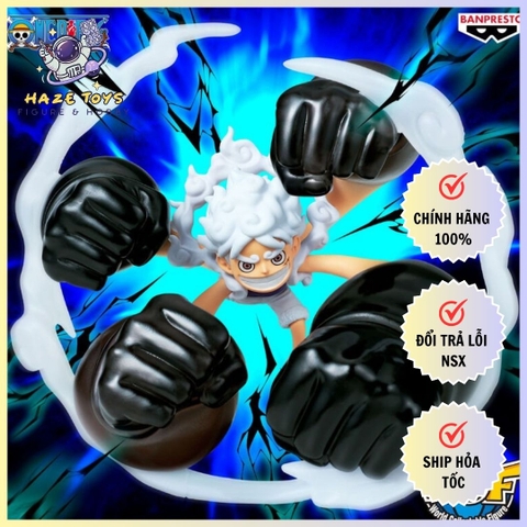 ONE PIECE WORLD COLLECTABLE FIGURE SPECIAL MONKEY D.LUFFY GEAR5-GUM-GUM DAWN GATLING-