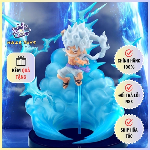 Mô Hình Monkey D. Luffy - Gear 5 - World Collectable Figure - Special!! (Bandai Spirits)