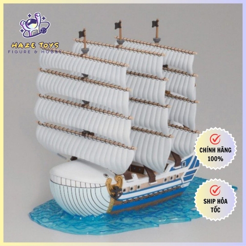 Mô hình tàu One Piece (15cm) - Moby Dick (Băng Râu Trắng) - Chính hãng Bandai Nhật Bản