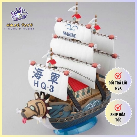 Mô hình tàu One Piece - Garp's Warship - Mô hình chính hãng Bandai Nhật Bản