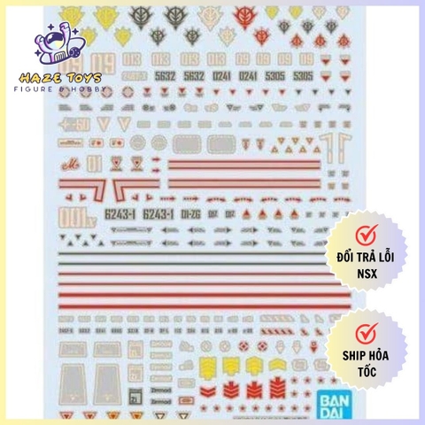 Decal Nước GUNDAM DECAL 38 HGUC ZEON 3 - Bandai